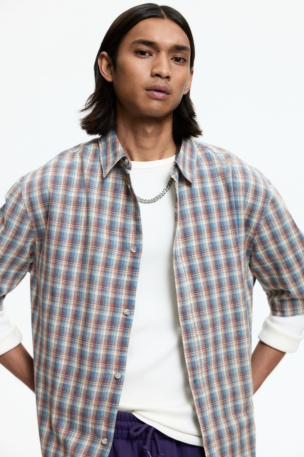 Camisa de manga corta Regular Fit - H&m фото 3