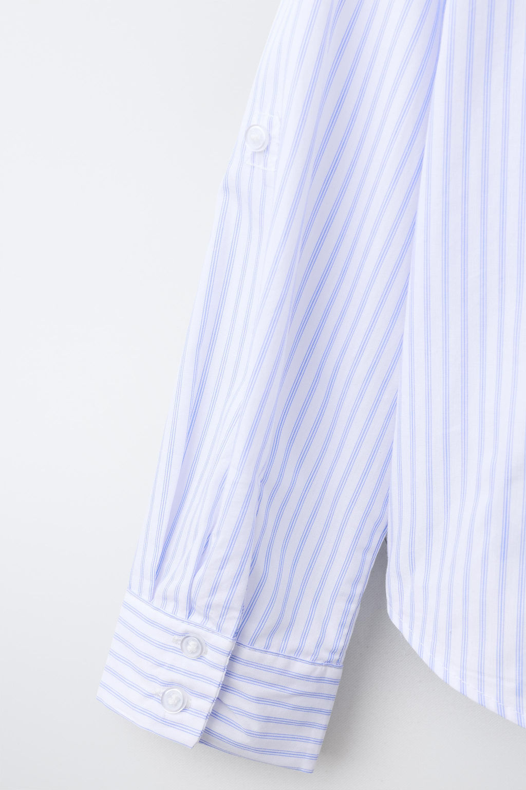 PACK CAMISA RAYAS Y CAMISETA RIB BORDADA / Azul - Zara фото 2
