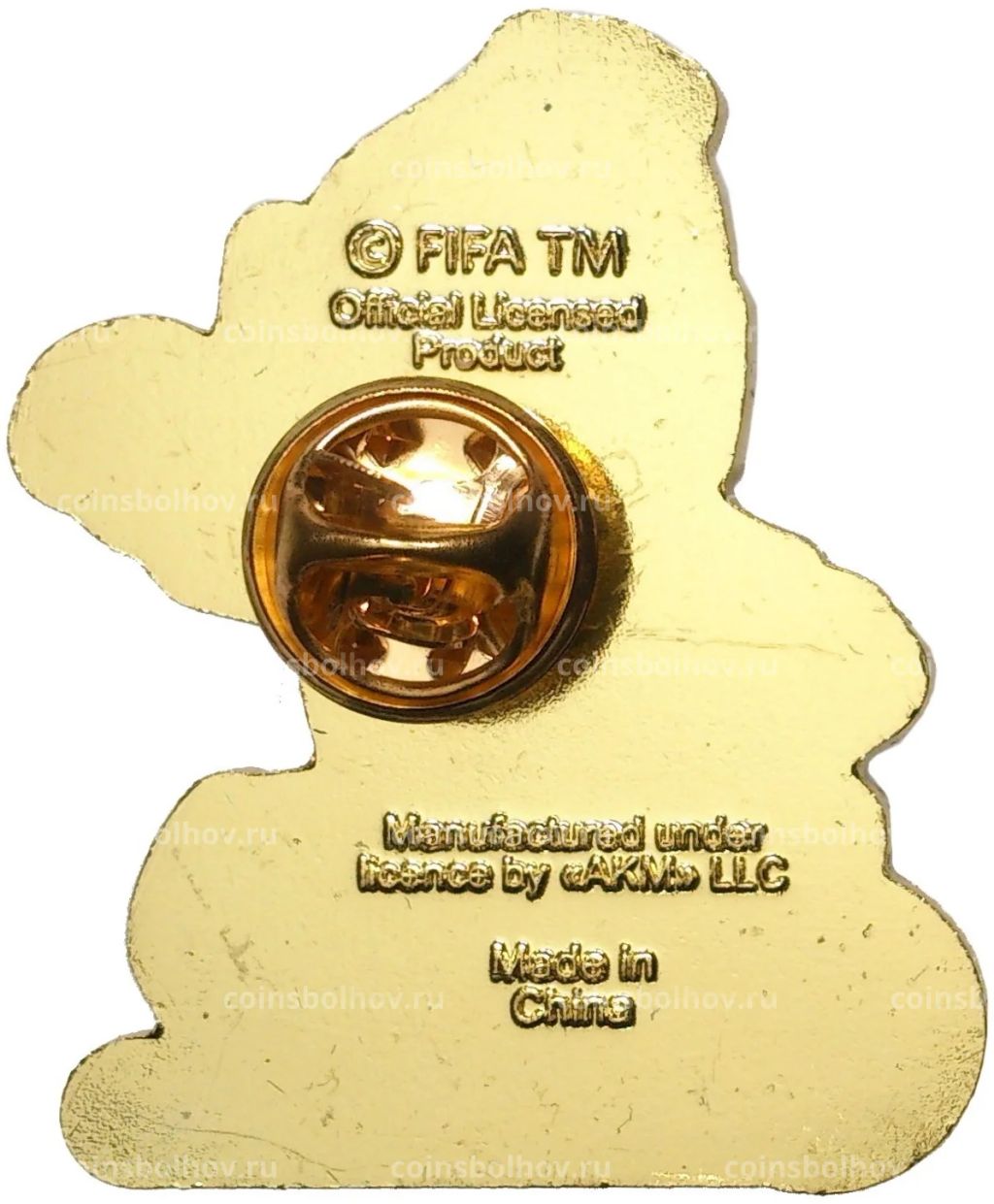 Значок Чемпионат Мира по футболу 2018 в России Забивака