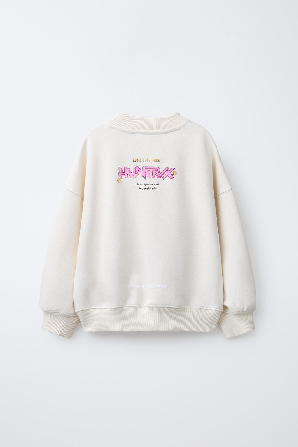 KPOP DEMON HUNTERS NETFLIX  PRINTED SWEATSHIRT - Zara фото 8