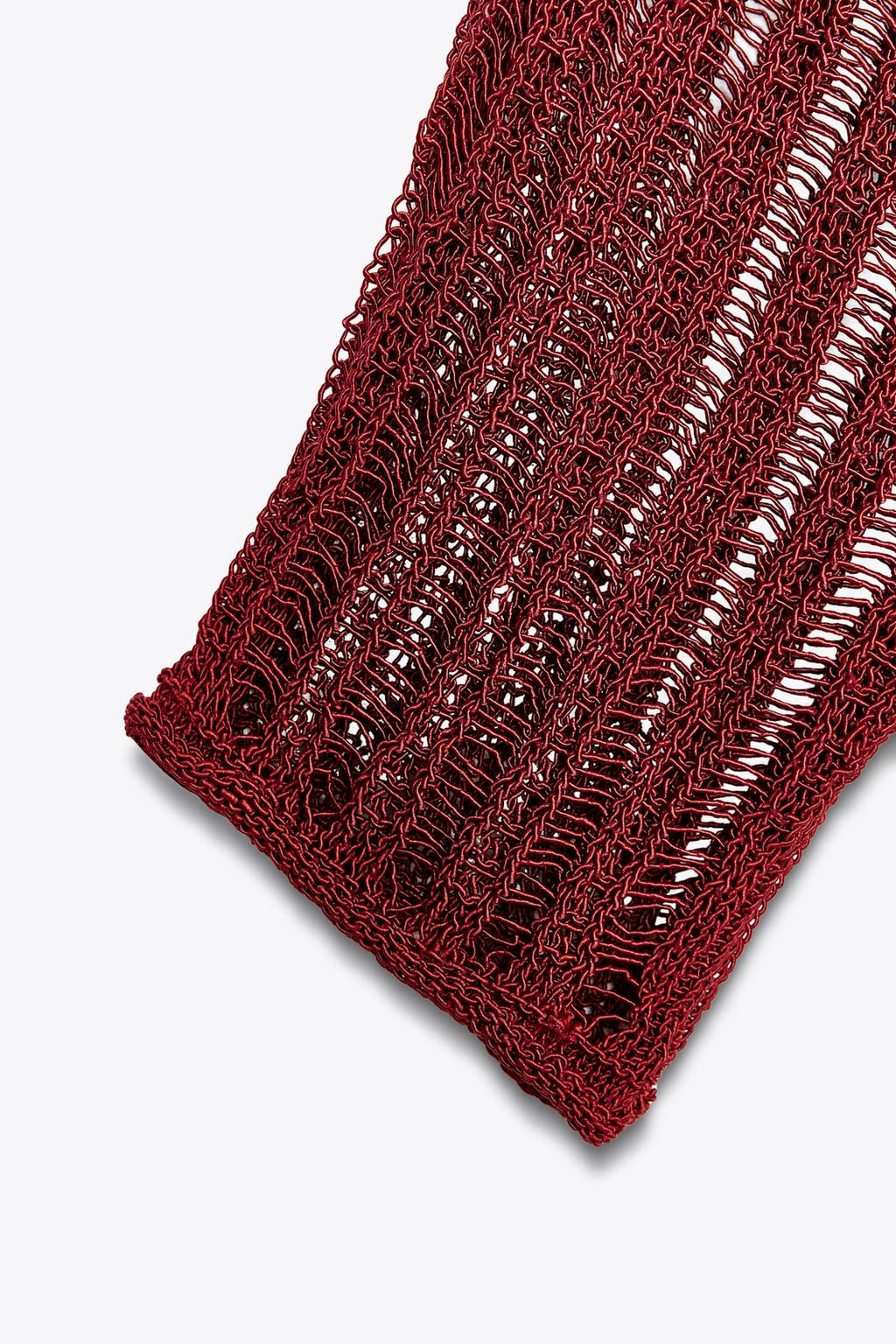 POINTELLE KNIT SWEATER - Zara фото 7