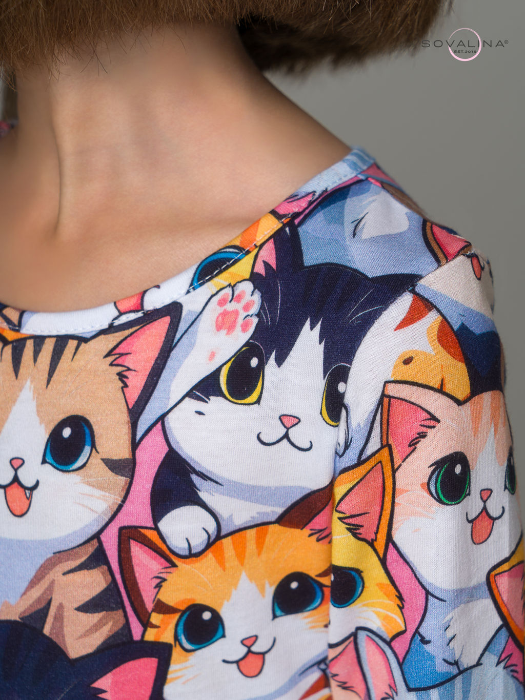 Платье Эля кошачий бум