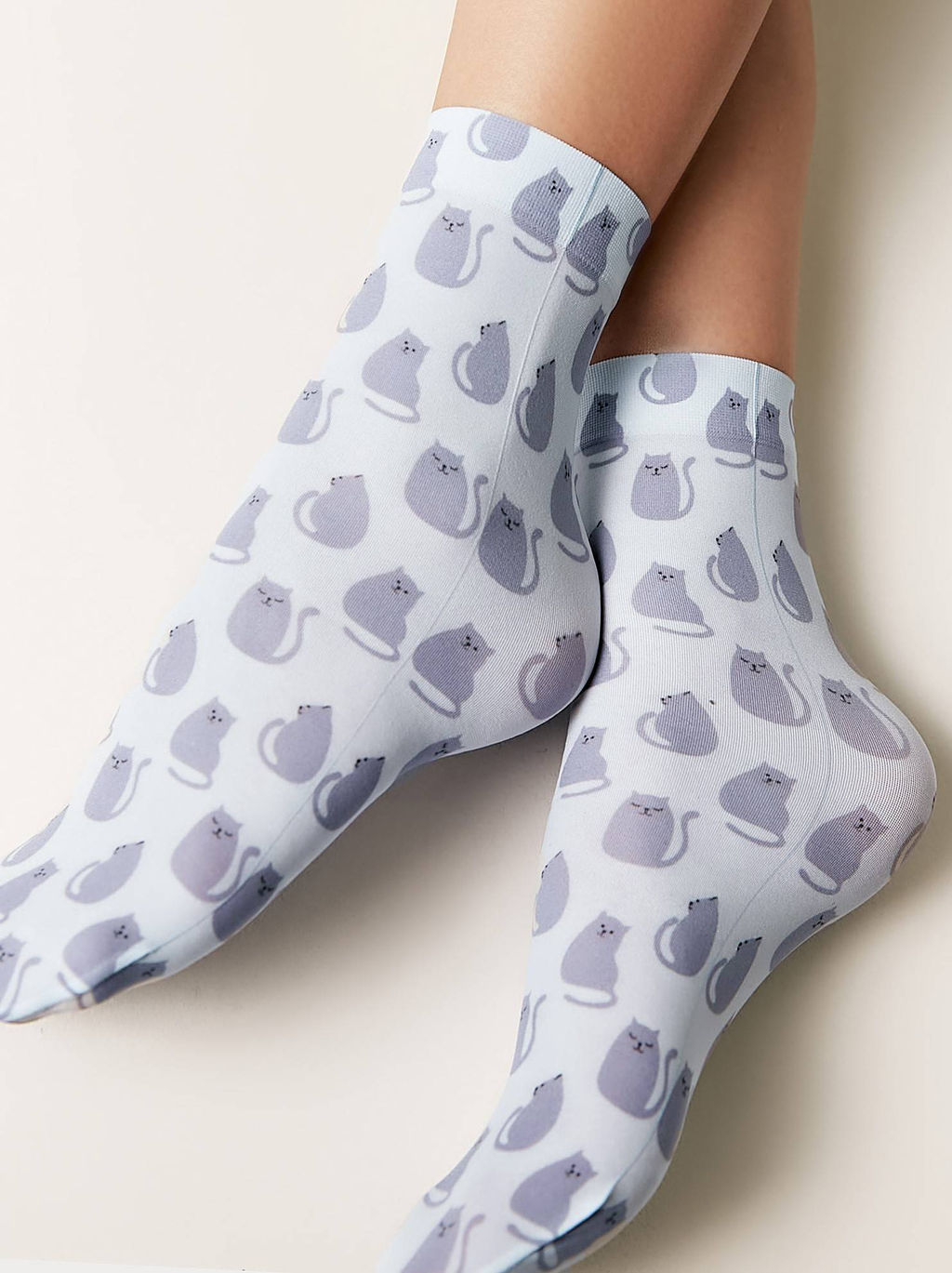 Цена за 2 пары. Носки фантазийные CONTE Носки с микрофиброй Сats - Conte elegant фото 3