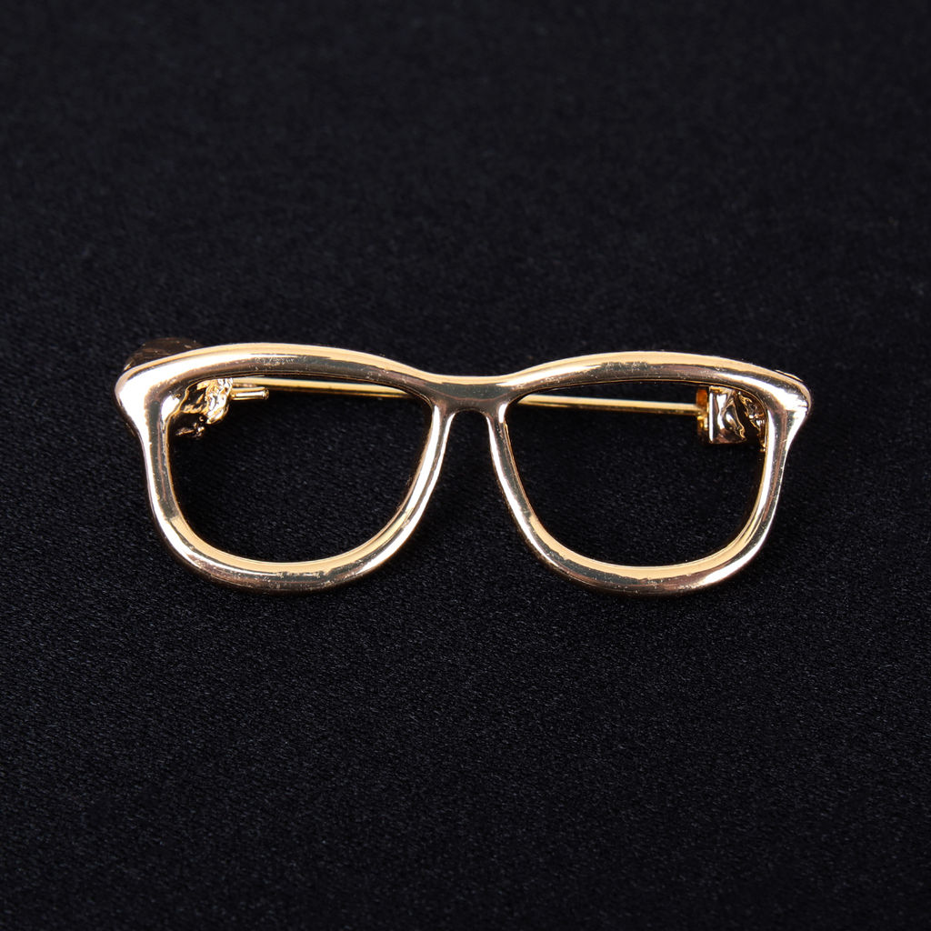 Брошь Очки / 2874-1 /уп 12/