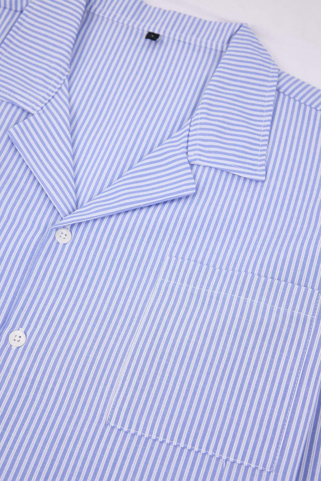 Mavi Regular Cizgili Dokuma Pijama Tak?m? TMNSS26PT00003 - Trendyolmilla фото 3