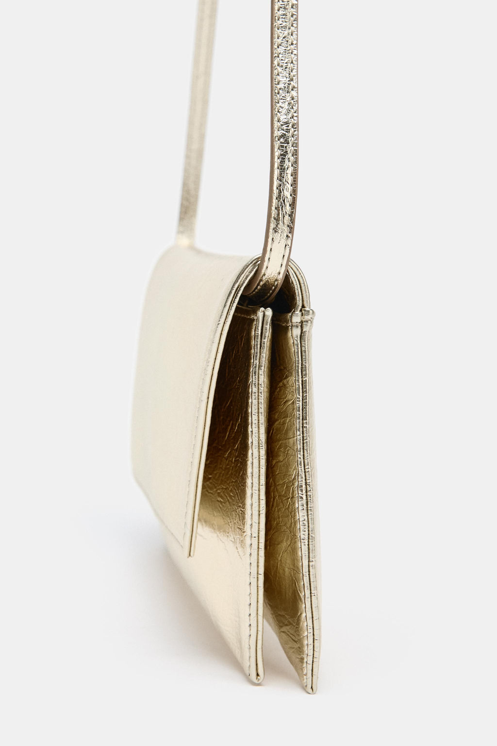 EMBOSSED FLAP BAG - Zara фото 4