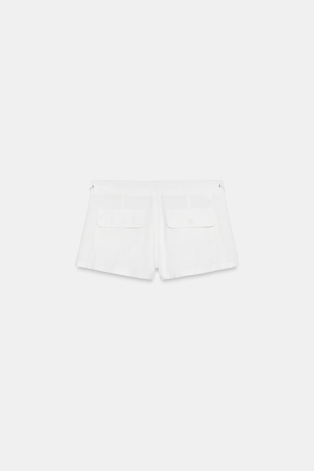 SHORTS BOLSILLOS CORDONES / Blanco - Zara фото 10