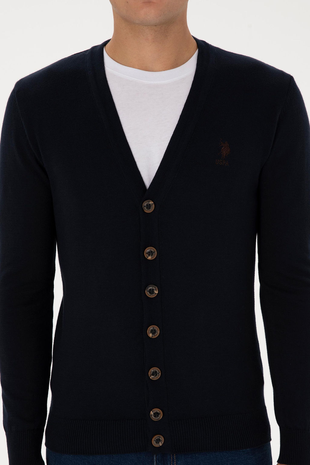 Erkek Lacivert Basic Triko H_rka - U.s. polo assn фото 13