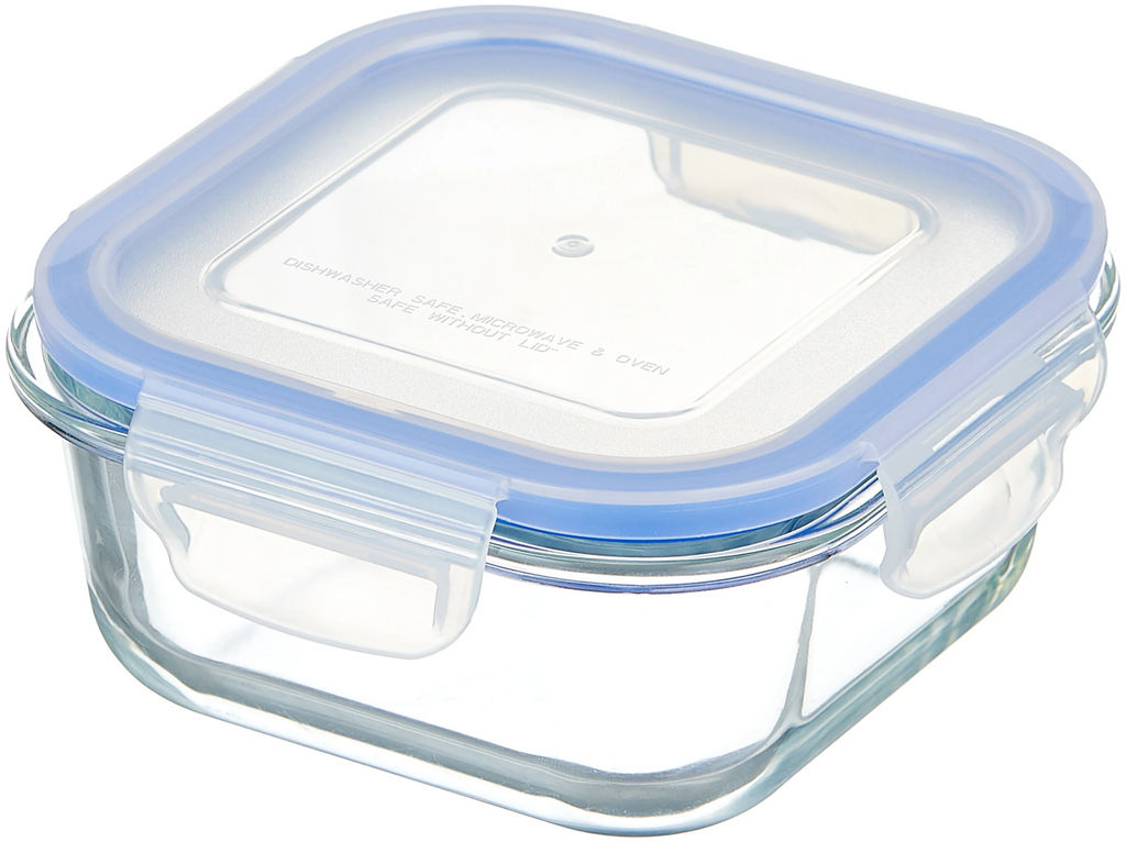 Контейнер из жаропрочного стекла с крышкой из пластика, 0,53 л, CRISTALLINO, арт.003125 /Mallony/