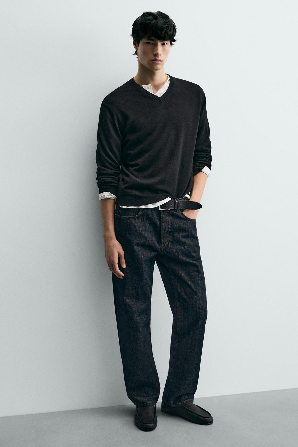 LEATHER LOAFERS - Zara фото 10