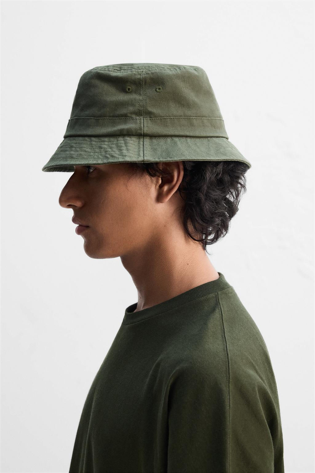 COTTON BUCKET HAT - Zara фото 9