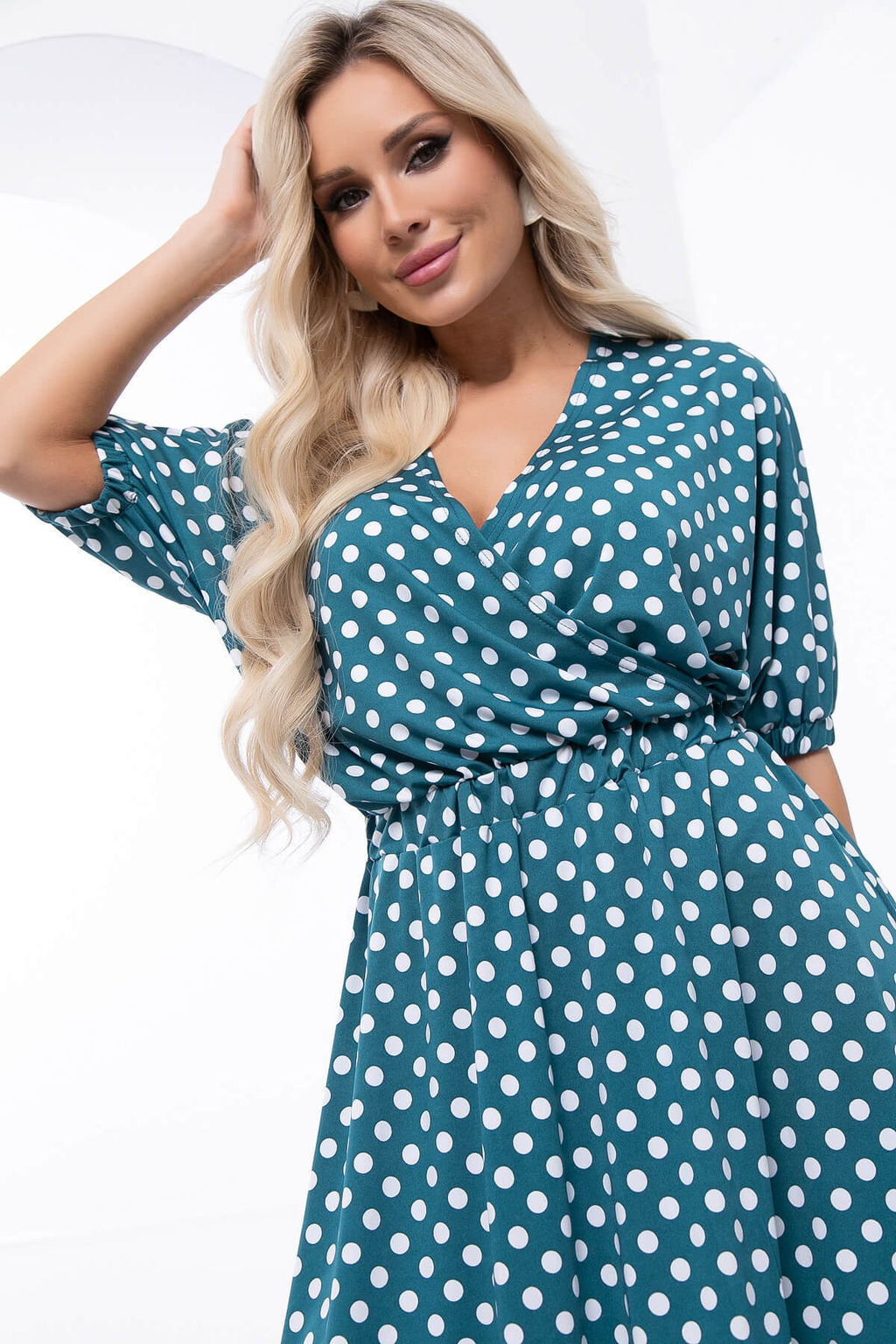 Платье Беверли (изумруд) П7037 - Lt collection фото 5