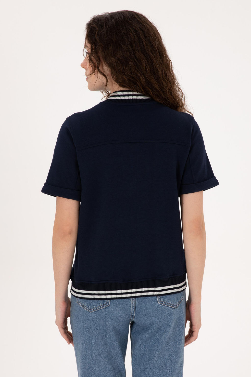 Kad_n Lacivert Sweatshirt - U.s. polo assn фото 5