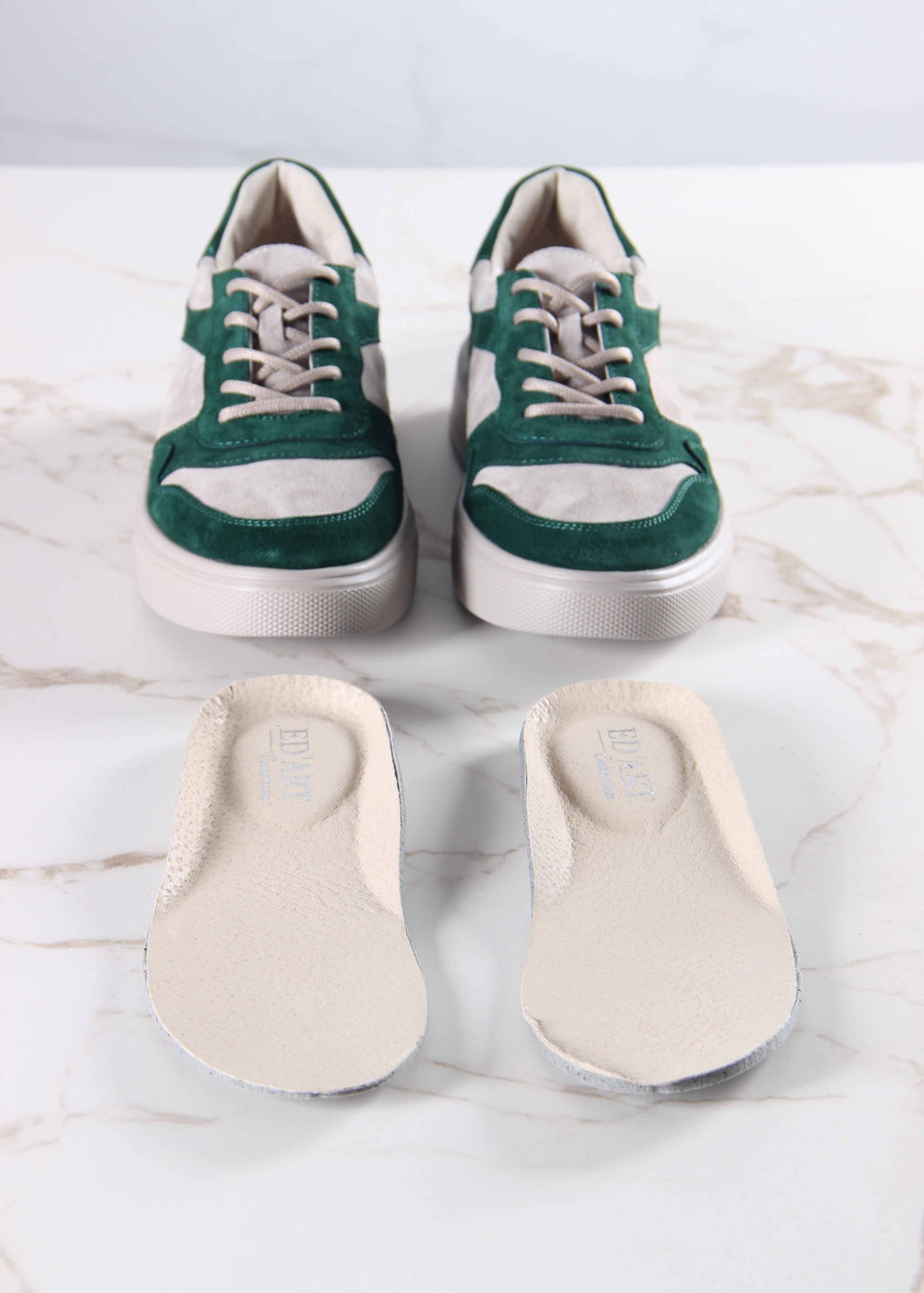 Кеды 149.LusiR2la. зеленый каменный замша