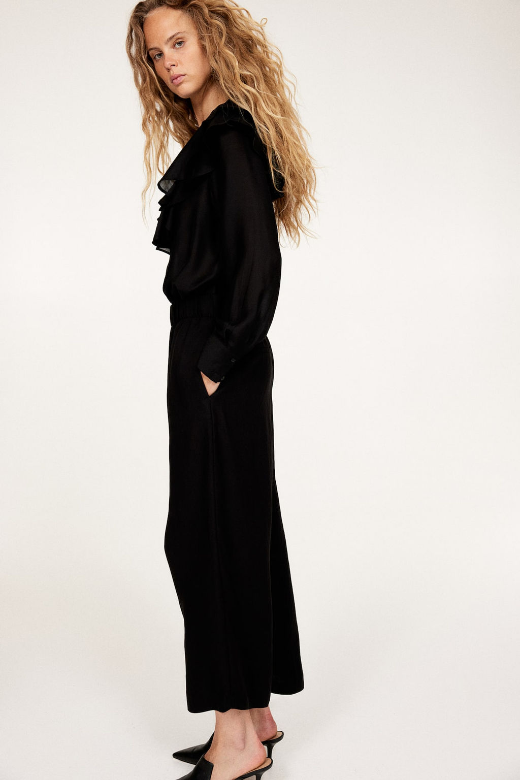 Pantalon culotte sin cierre - H&m фото 3