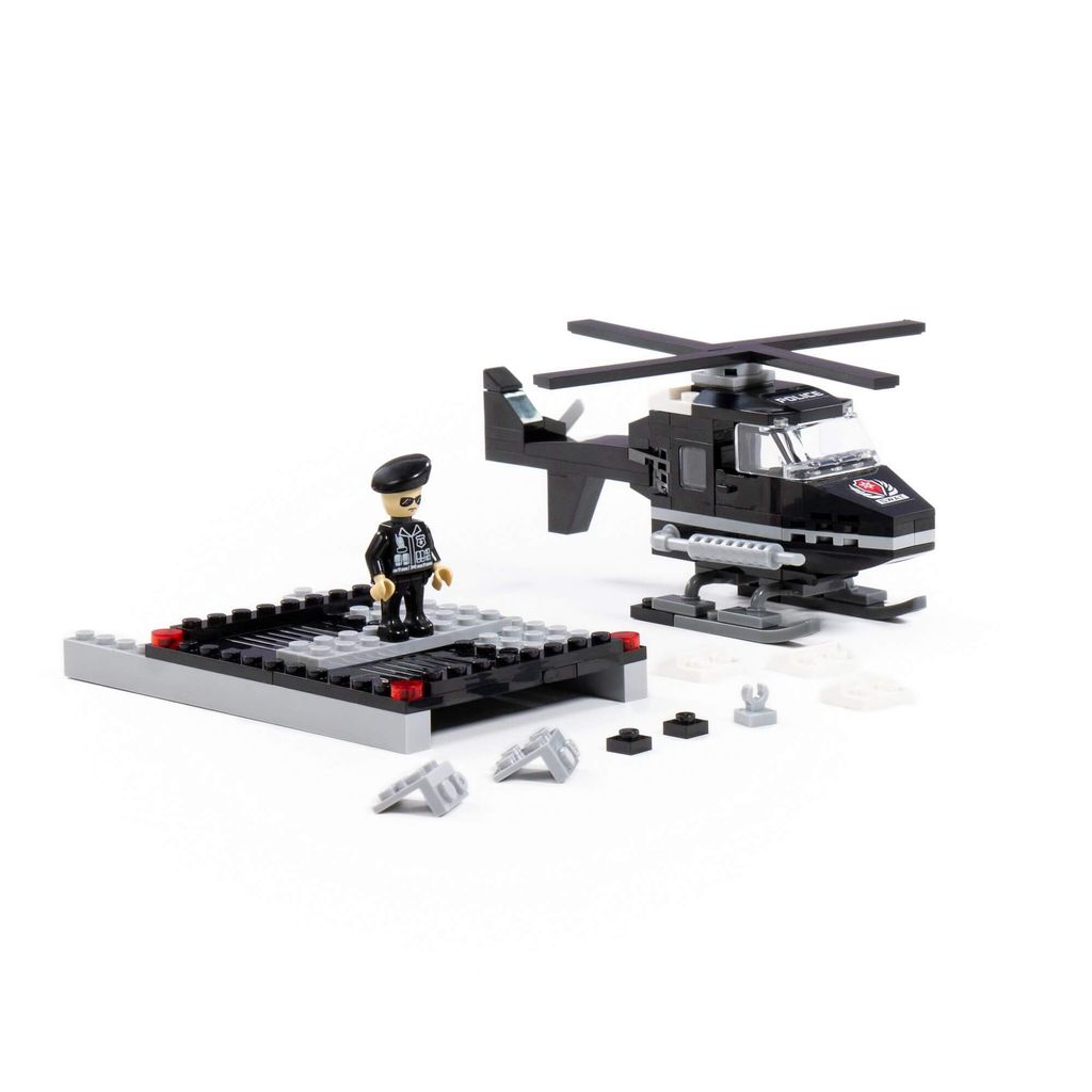 Конструктор Классик Город. Полиция-1.7 (102 элемента) (в коробке) - Полесье фото 6