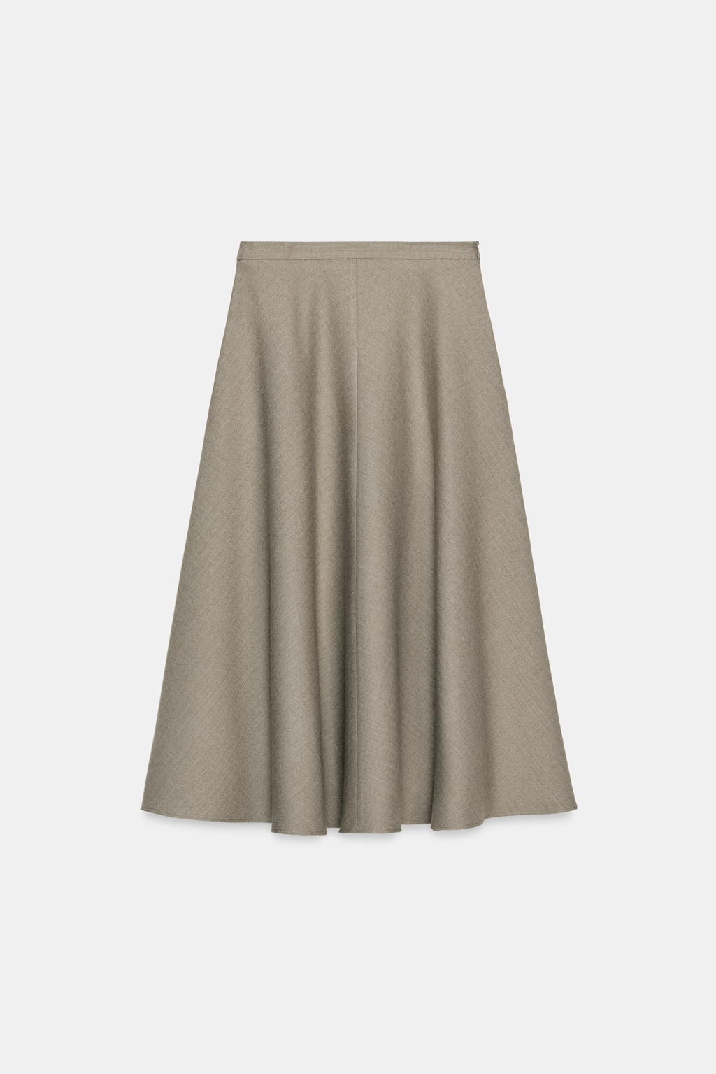 HERRINGBONE LAYERED SKIRT ZW COLLECTION - Zara фото 4