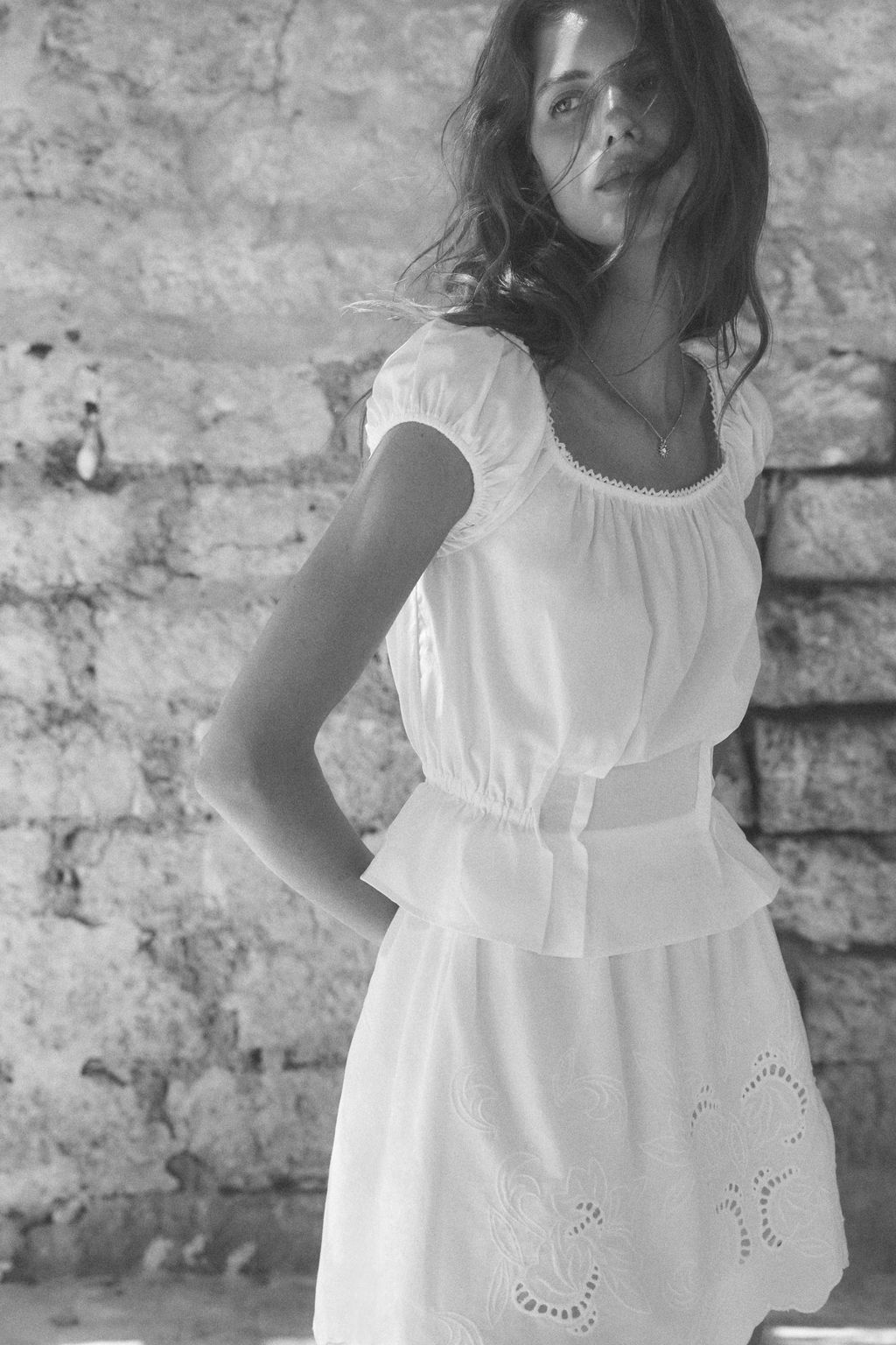 Falda con bordado ingl?s - H&m фото 4