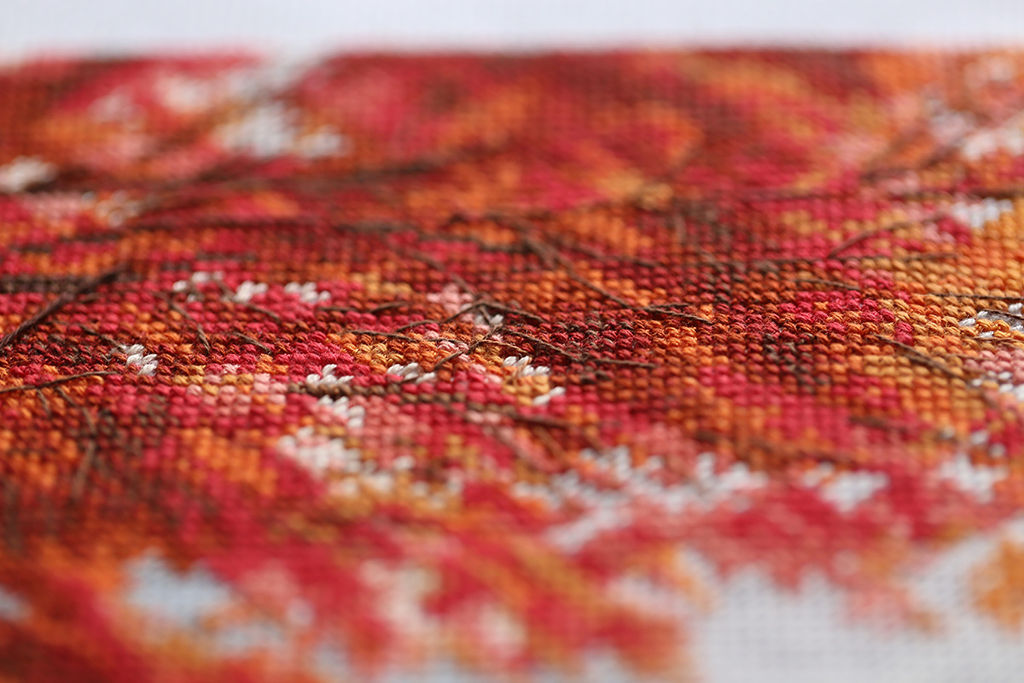 Набор для вышивания PANNA Золотая серия PS-7240 Япония. Гора Фудзияма 40 х 26.5 см