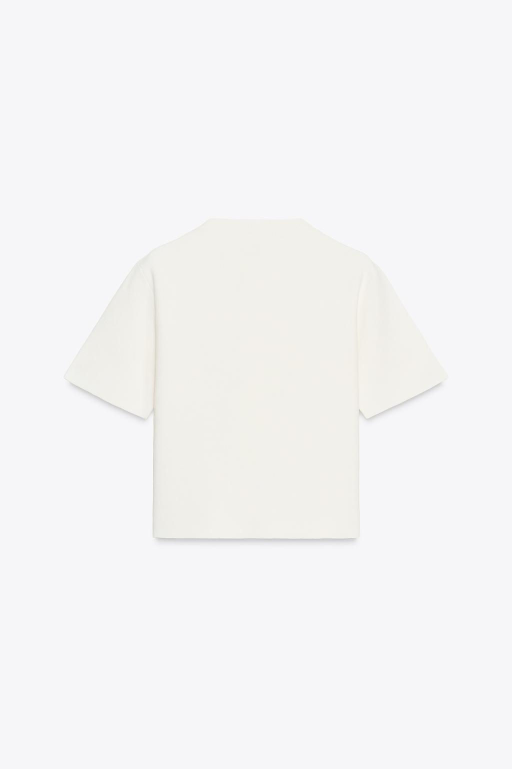SHORT SLEEVE CARDIGAN - Zara фото 5