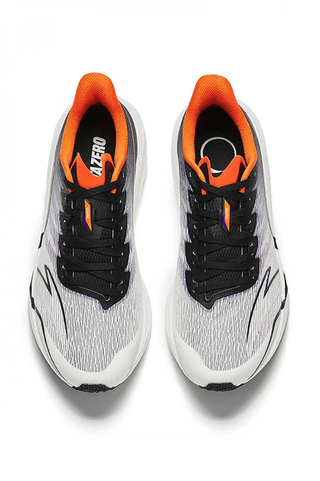 Кроссовки для бега ANTA MACH V Бежевый/Черный/Оранжевый  фото 3