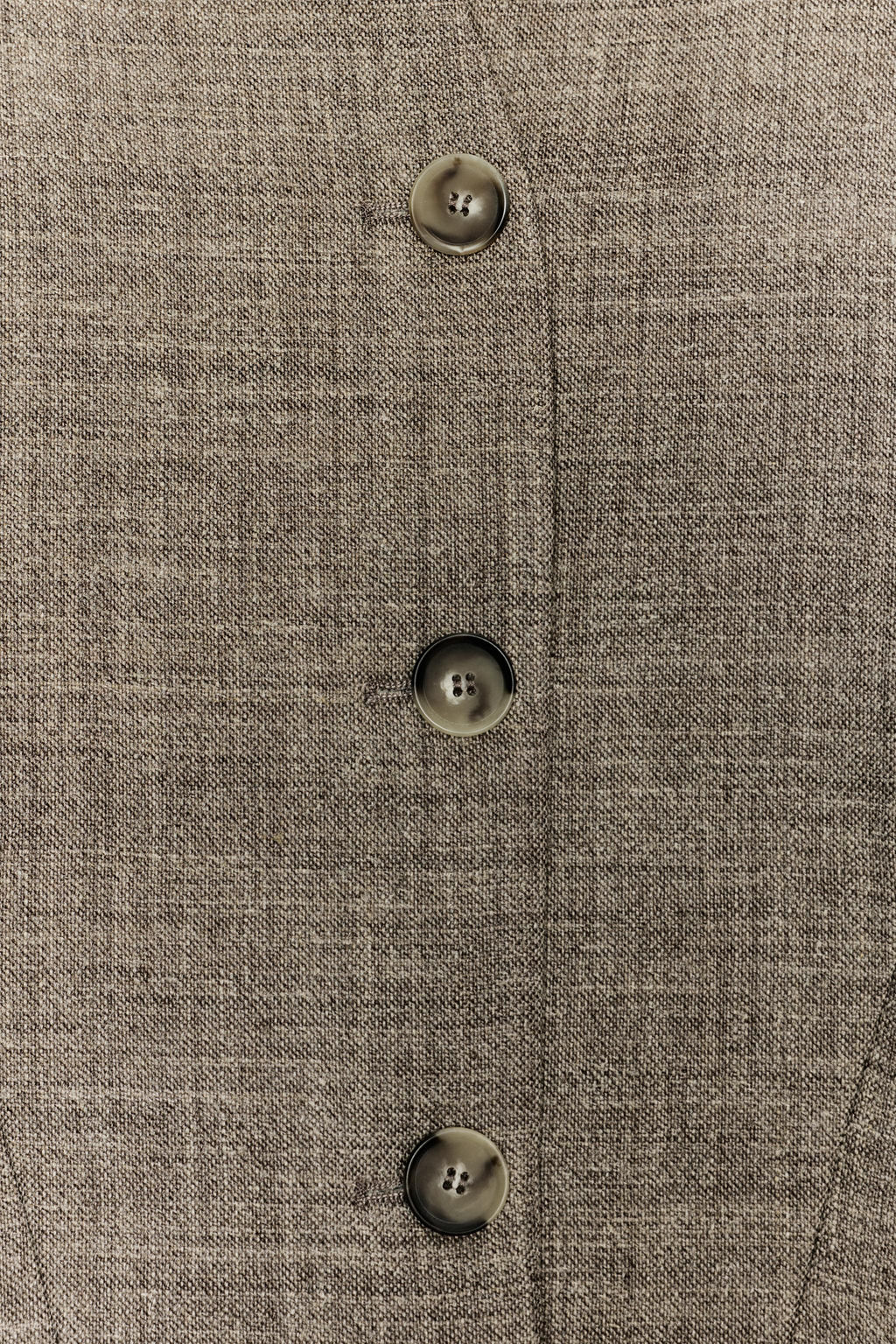 CHAQUETA CORTA CON LANA ZW COLLECTION / Tostado - Zara фото 7