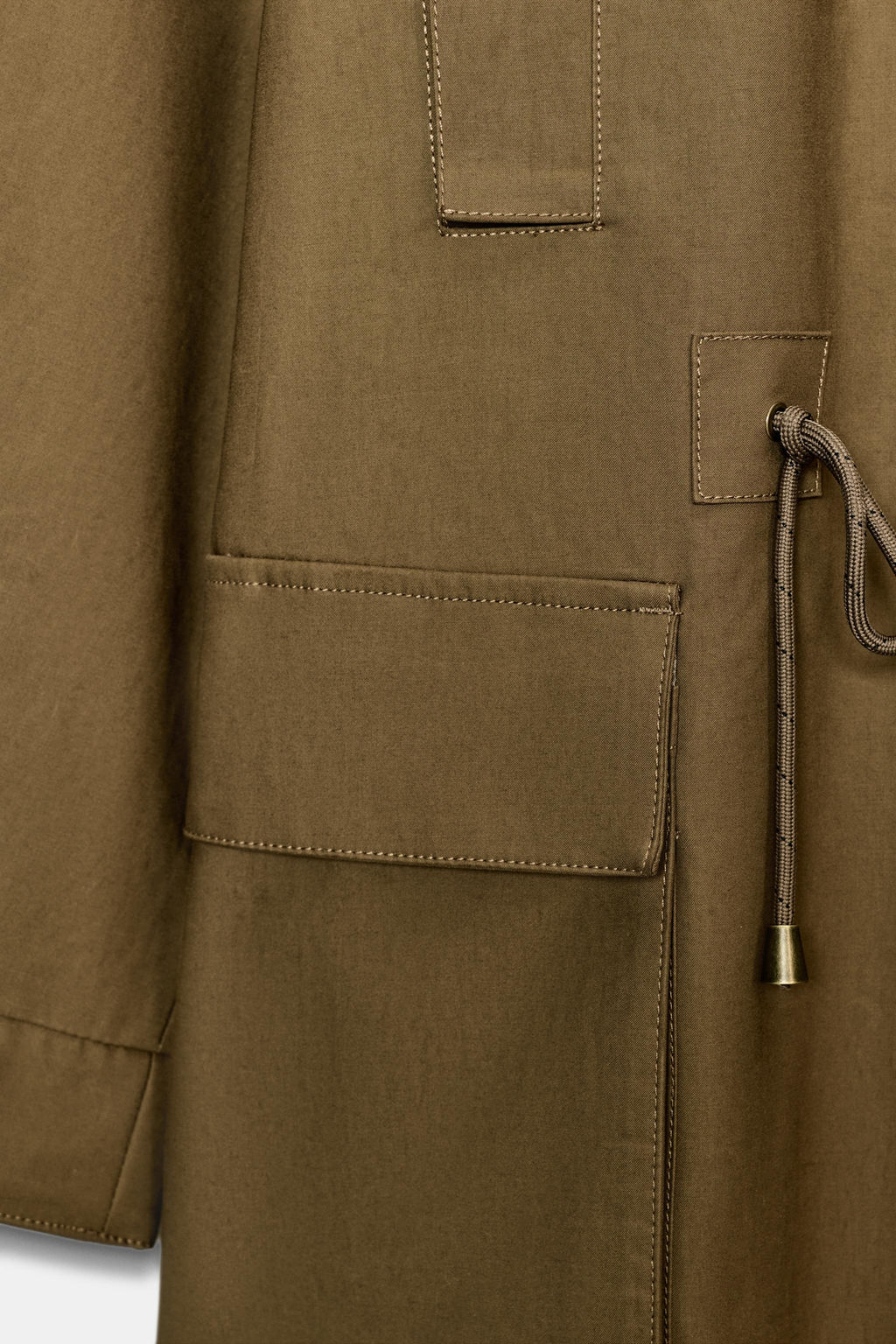 OVERSIZE PARKA ZW COLLECTION - Zara фото 9