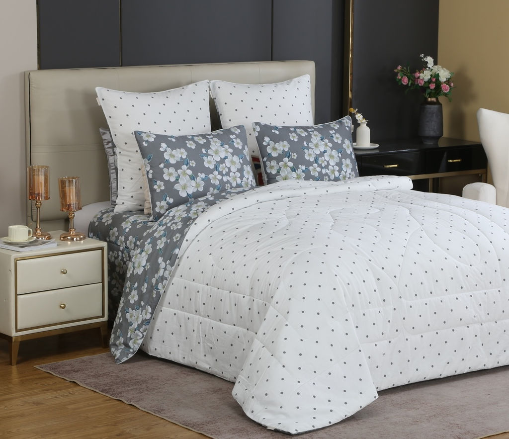 Зара (графит жемчуг) Cotton комплект