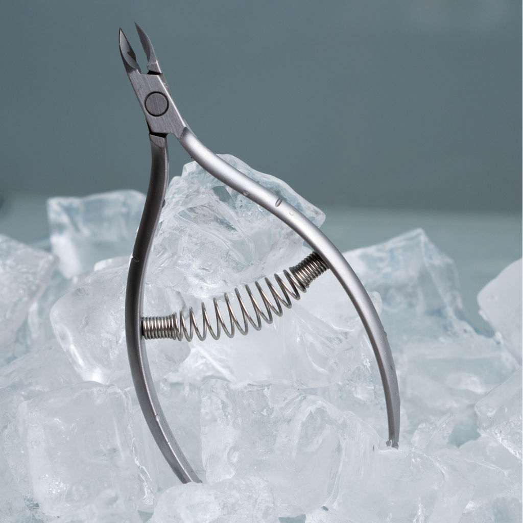 Frau Finger Кусачки маникюрные для кутикулы / Premium PN 03-7, спиральная пружина, ручная заточка, 7 мм