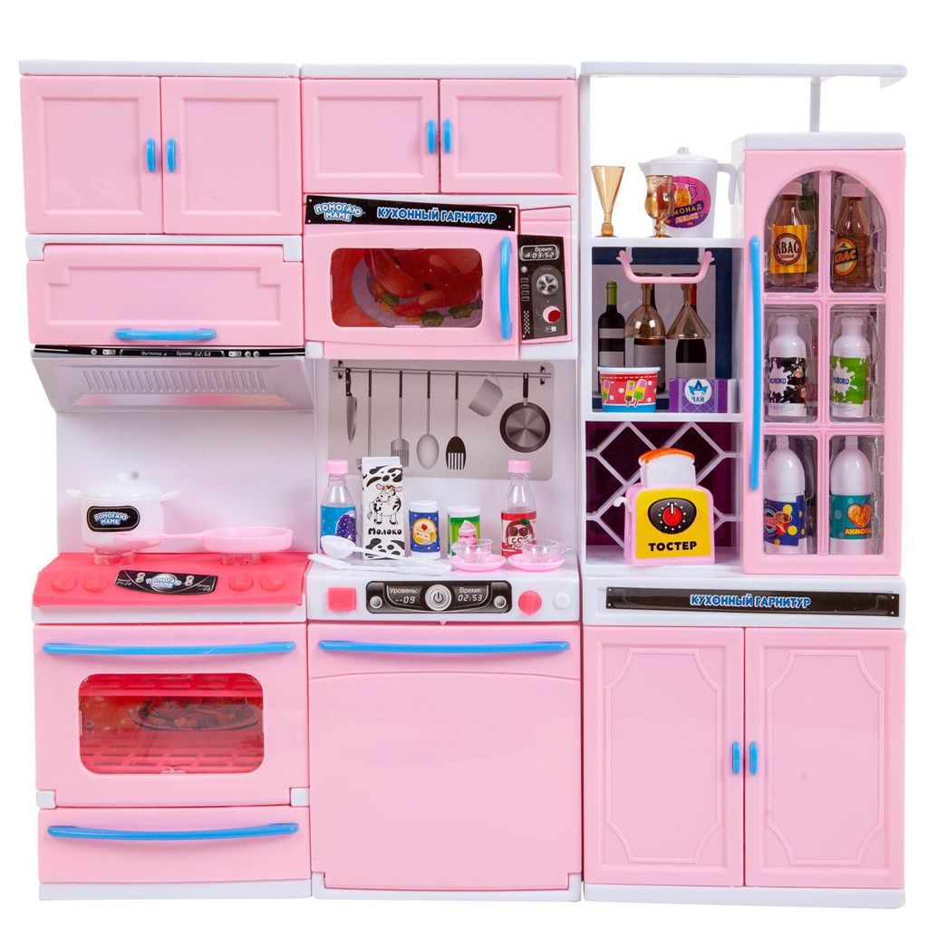 Помогаю Маме. Кухонный гарнитур в наборе с аксессуарами, пластик - Abtoys фото 2