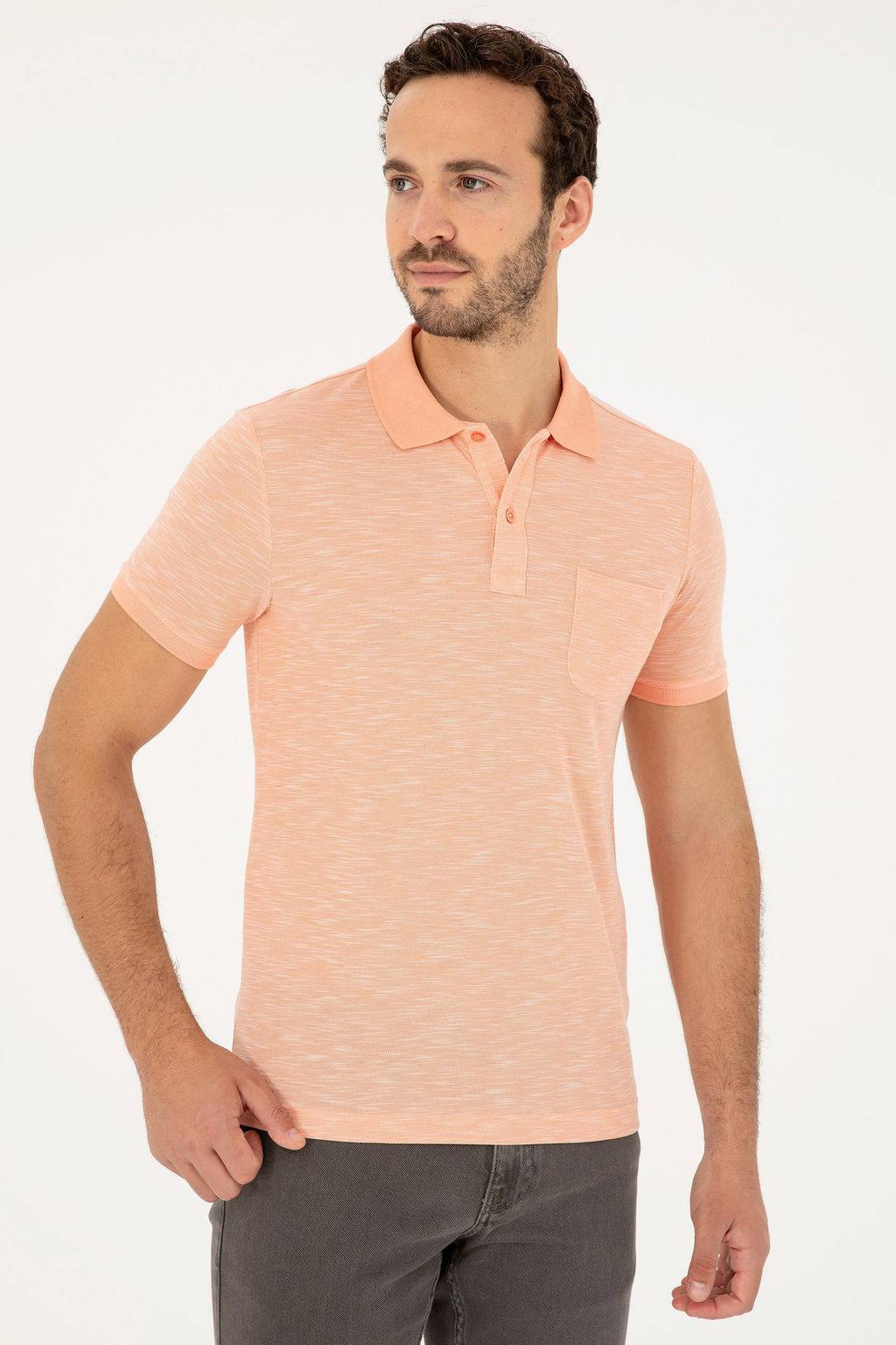 U. S. Polo Assn / Мужская футболка с лососем - U.s. polo assn фото 10
