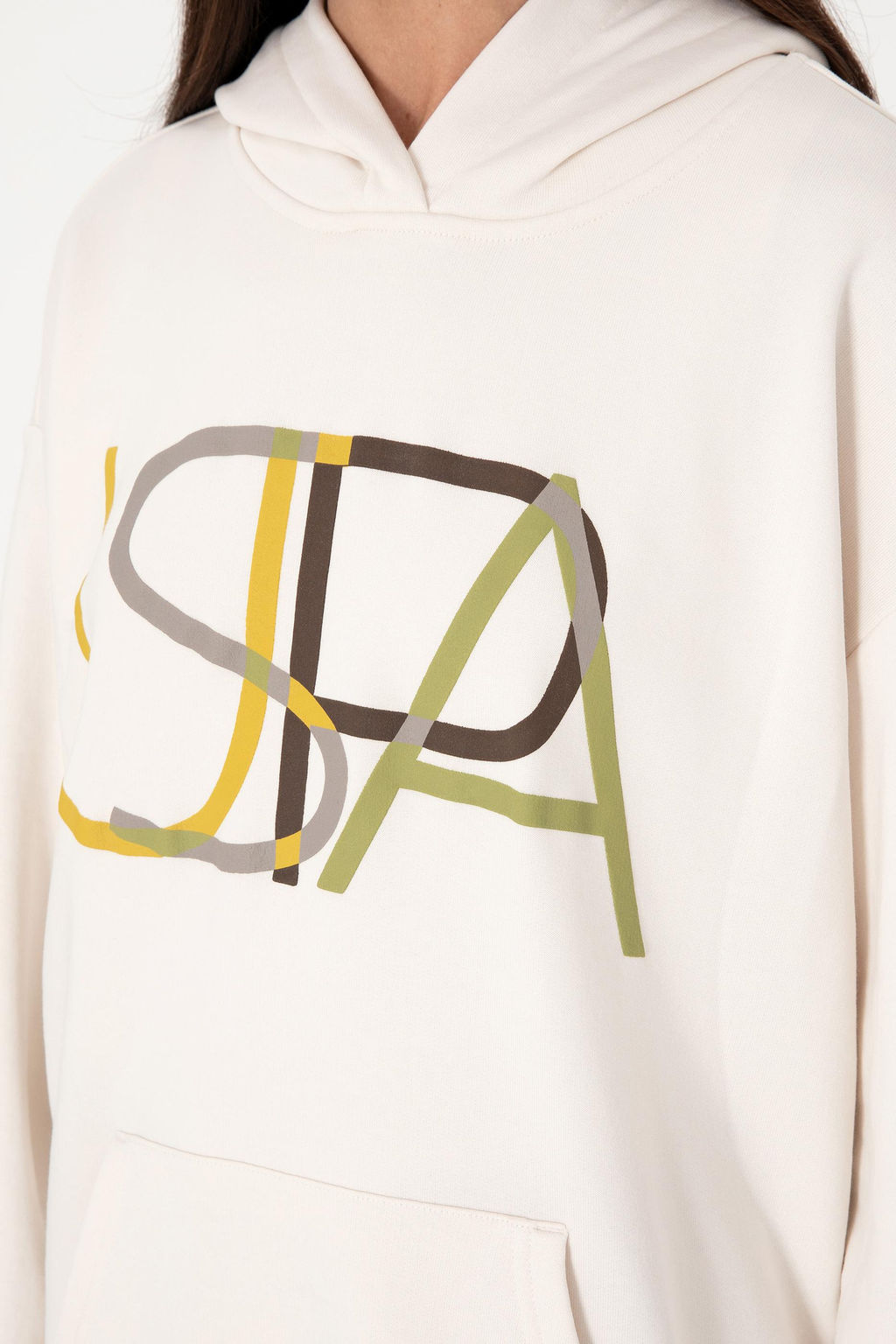 Kad_n Krem Sweatshirt Sepette S_rpriz _ndirim - U.s. polo assn фото 7