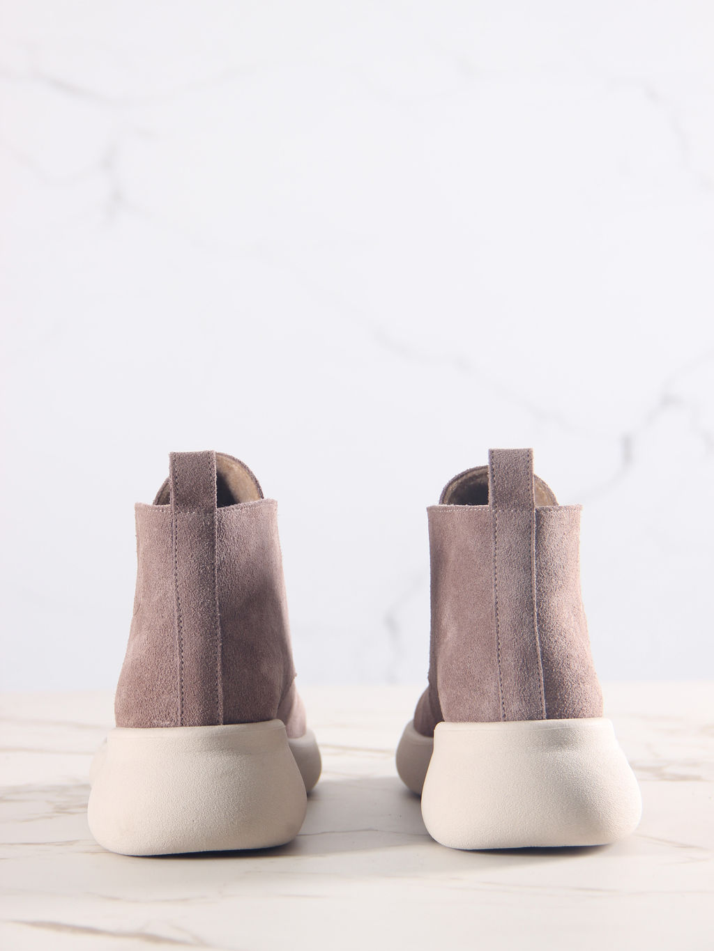 Ботинки 308.927be. капучино замша/Байка