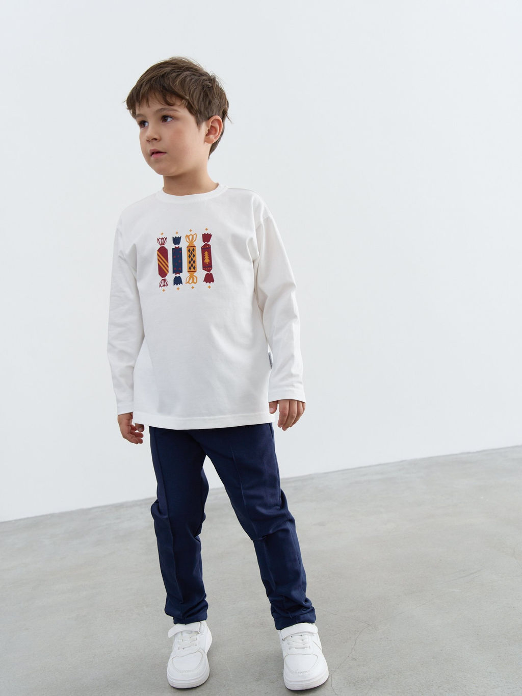 Лонгслив Пломбир с принтом - Bungly фото 2