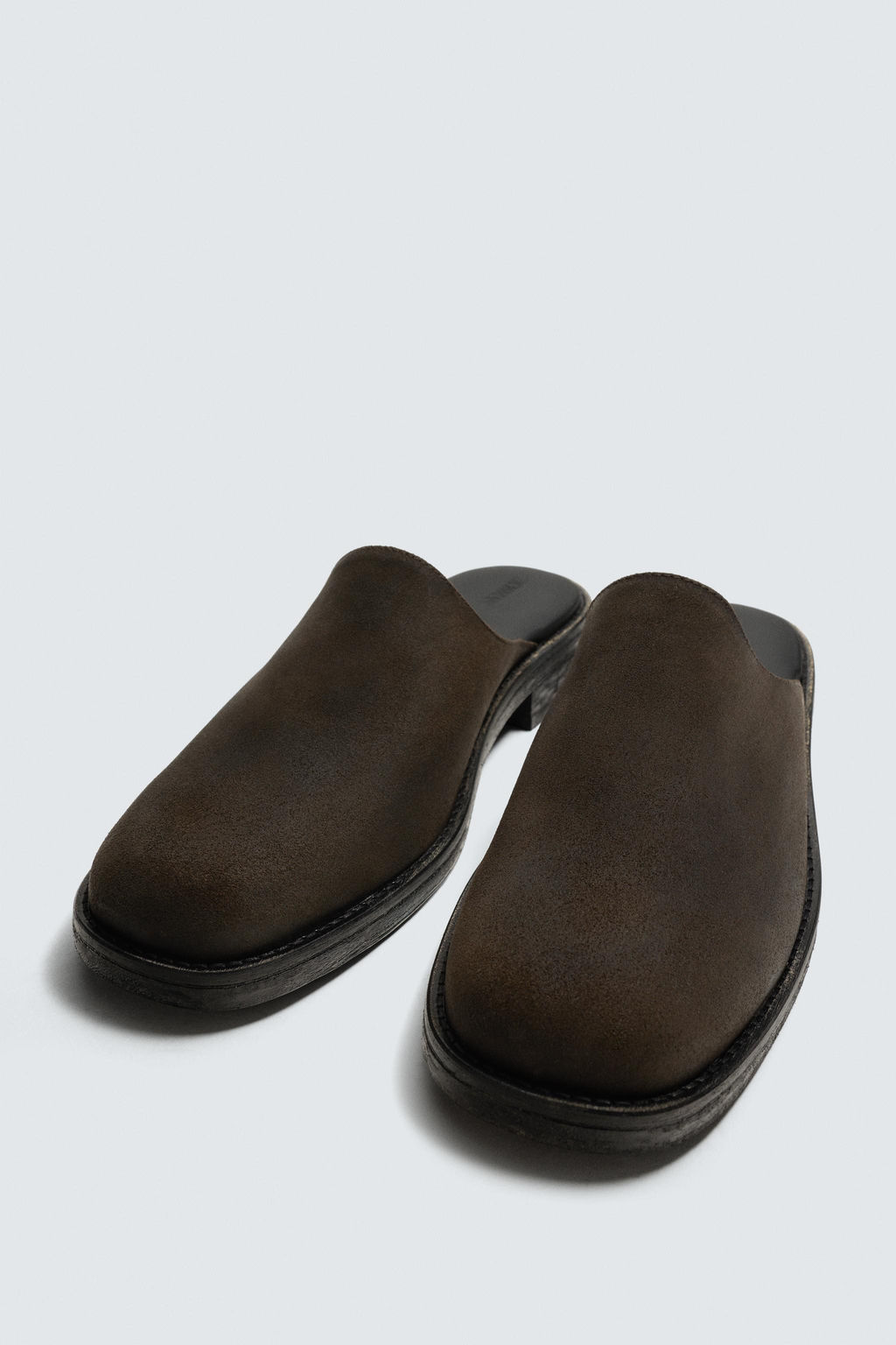LEATHER CLOGS - Zara фото 6