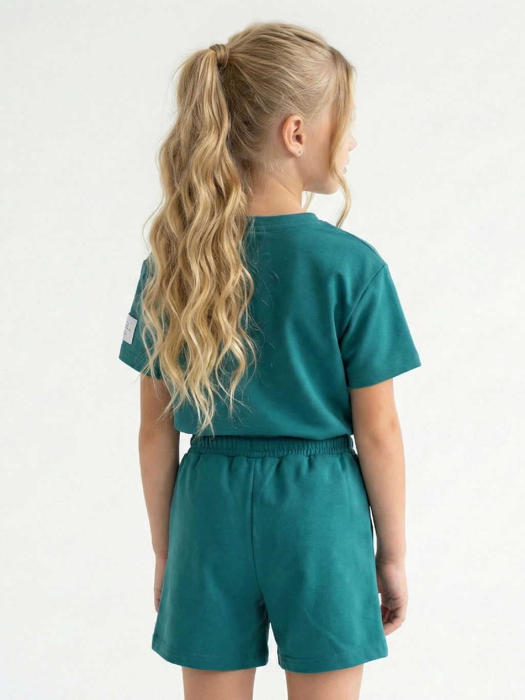 Комплект для девочки 22-4354 зеленый - Mini maxi фото 5