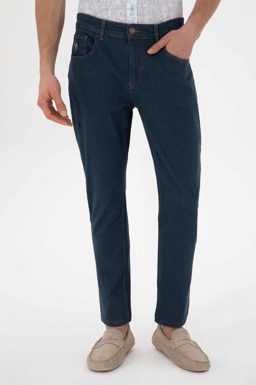 Erkek Mavi Jean Pantolon Sepette S_rpriz _ndirim - U.s. polo assn фото 2