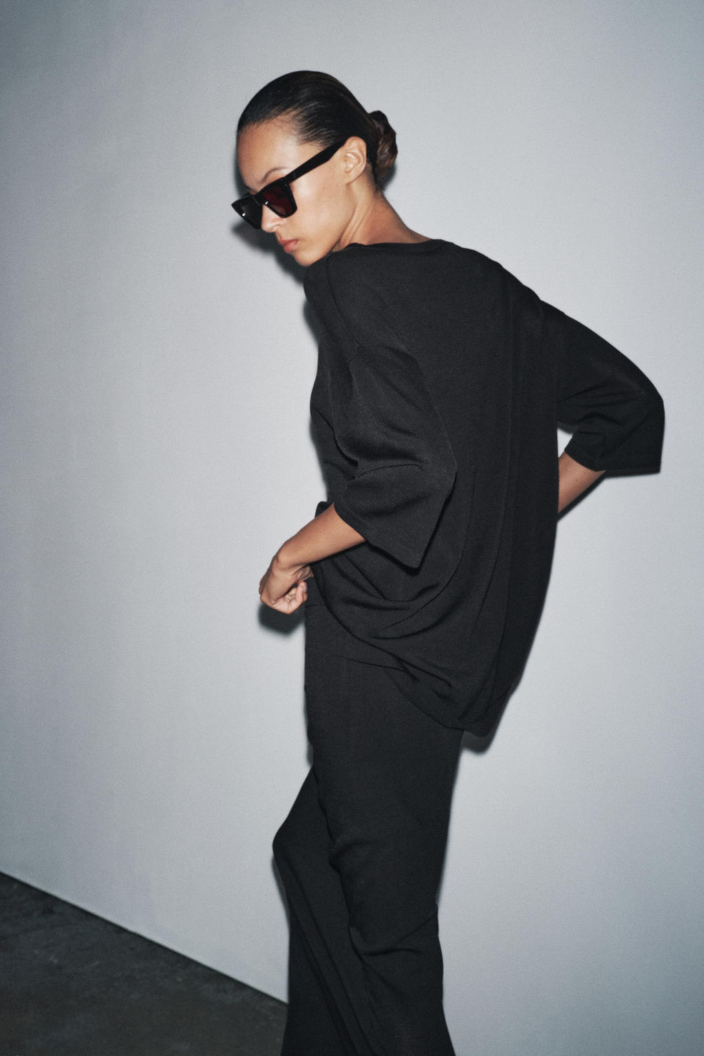 OVERSIZED PLAIN KNIT TOP - Zara фото 3