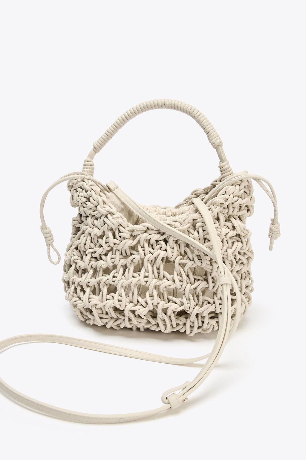 BRAIDED SHOULDER BAG - Zara фото 9