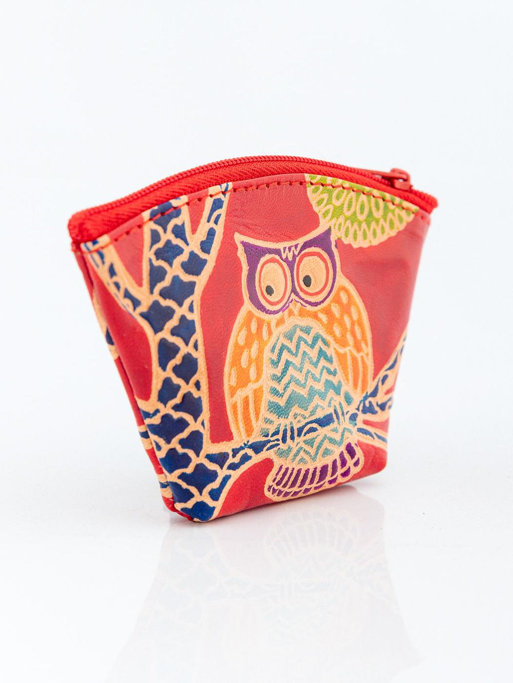 Кошелек под мелочь ручной принт Сова №0593/8 4шт/уп - Ганг фото 7