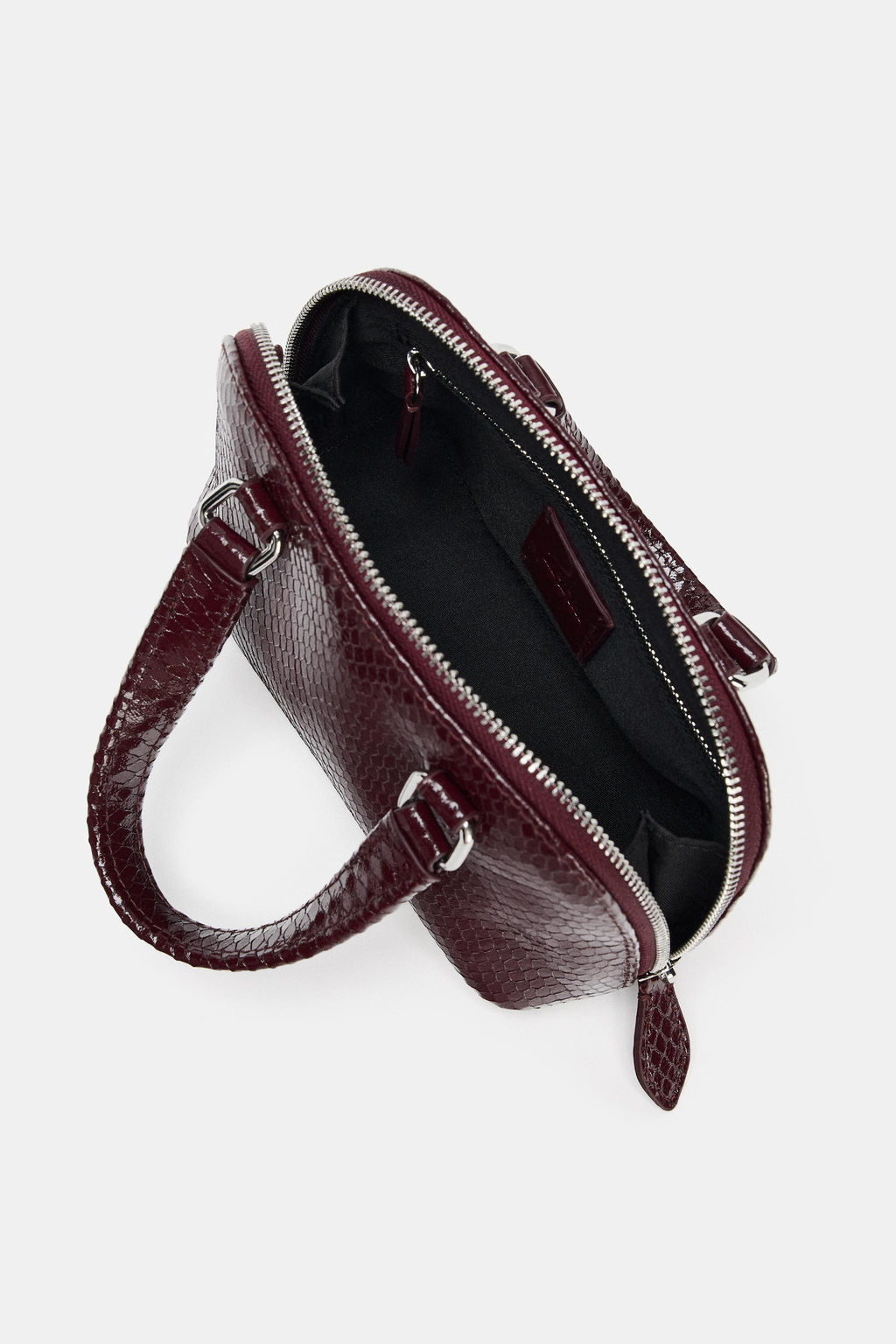 MINI CITY EMBOSSED HANDBAG - Zara фото 4