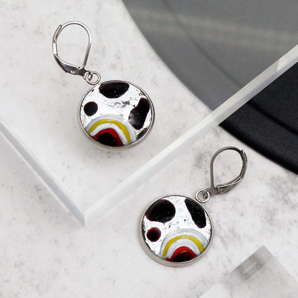 Серьги из муранского стекла ENIGMA LS3017 - Vloes фото 4