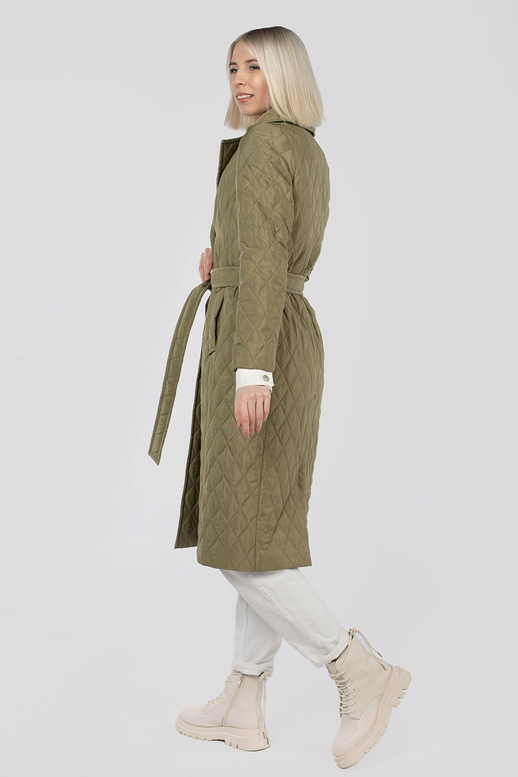 Пальто женское демисезонное - El podio фото 4