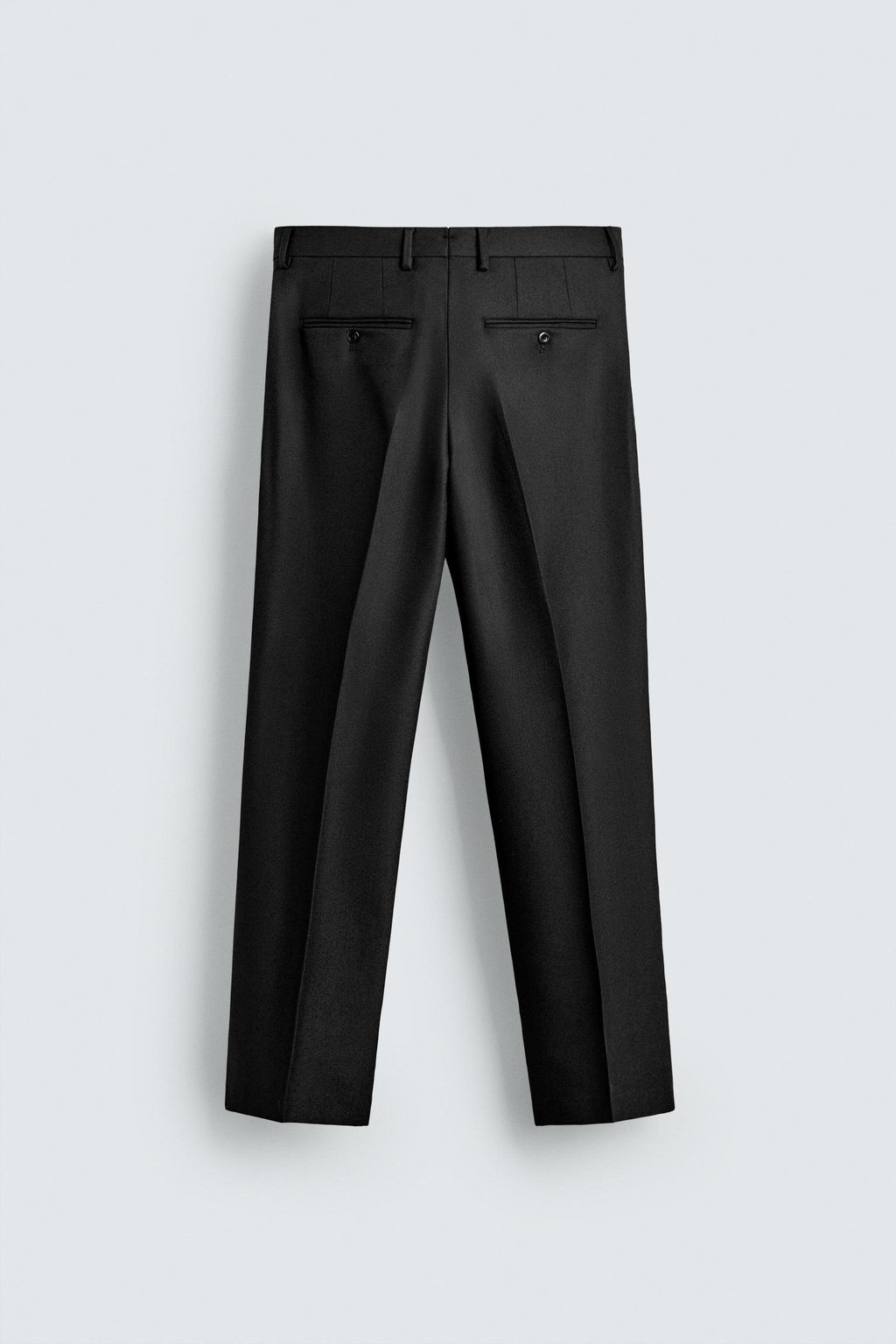 TEXTURED WOOL BLEND SUIT TROUSERS - Zara фото 6
