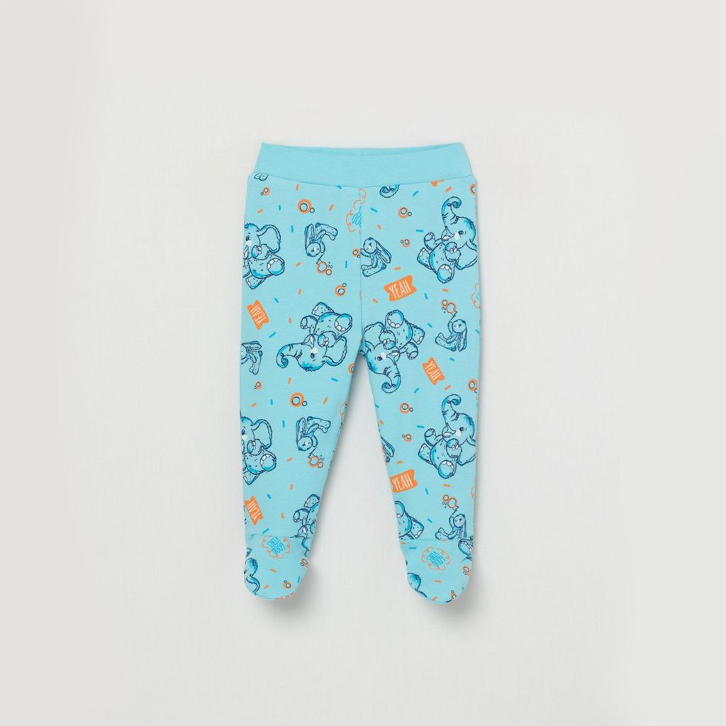 CRB wear/CWNB 70080-43-285 Ползунки для мальчика, голубой/Ex.Cherubino  фото 3