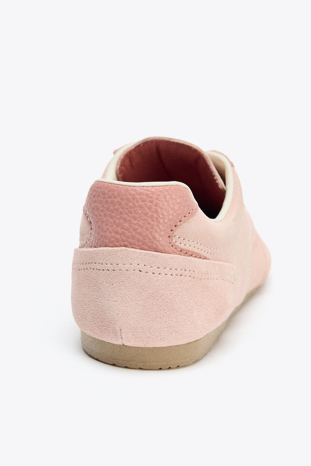 CONTRAST LEATHER TRAINERS - Zara фото 9