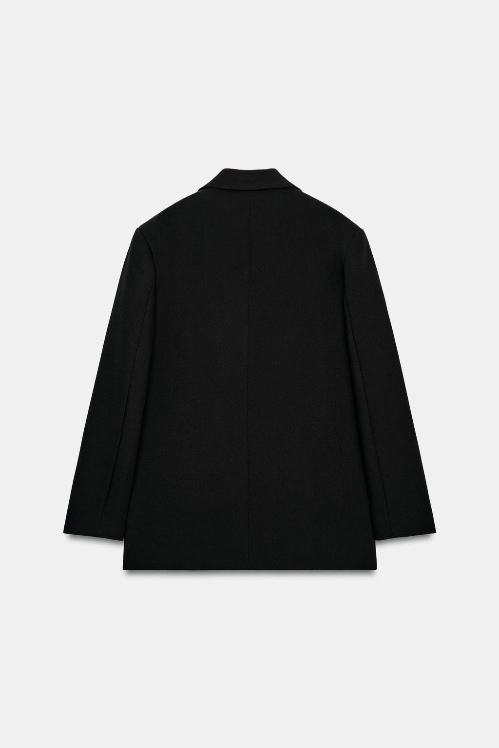 BLAZER CRUZADA OVERSIZE / Negro - Zara фото 3
