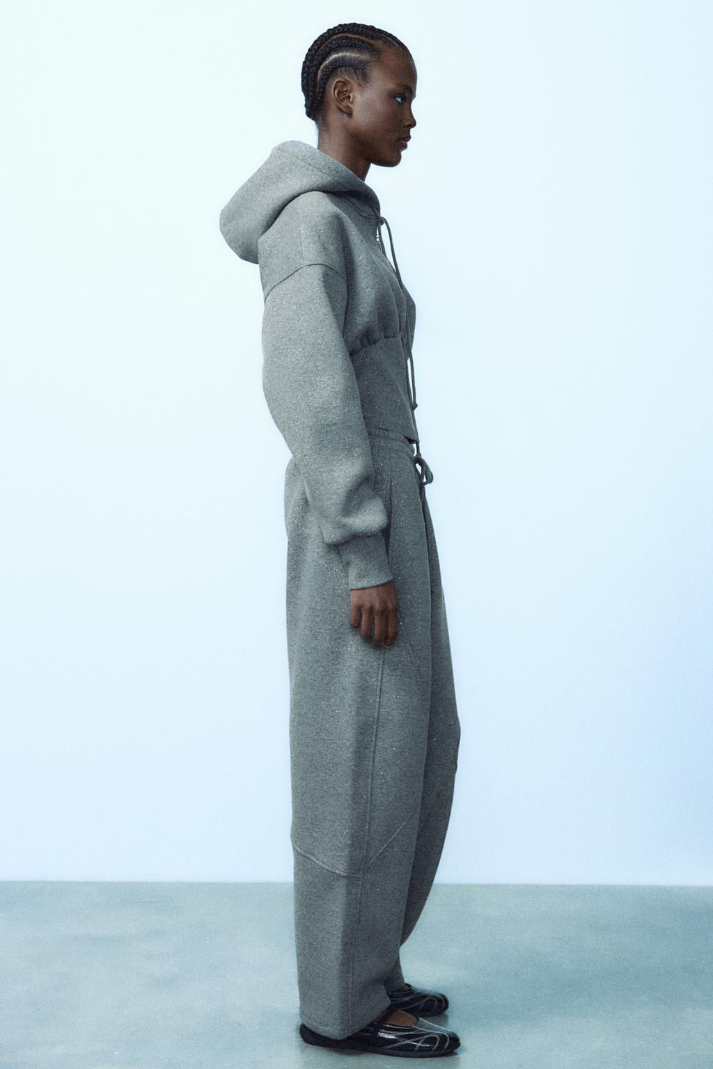 GLITTER JOGGERS - Zara фото 3