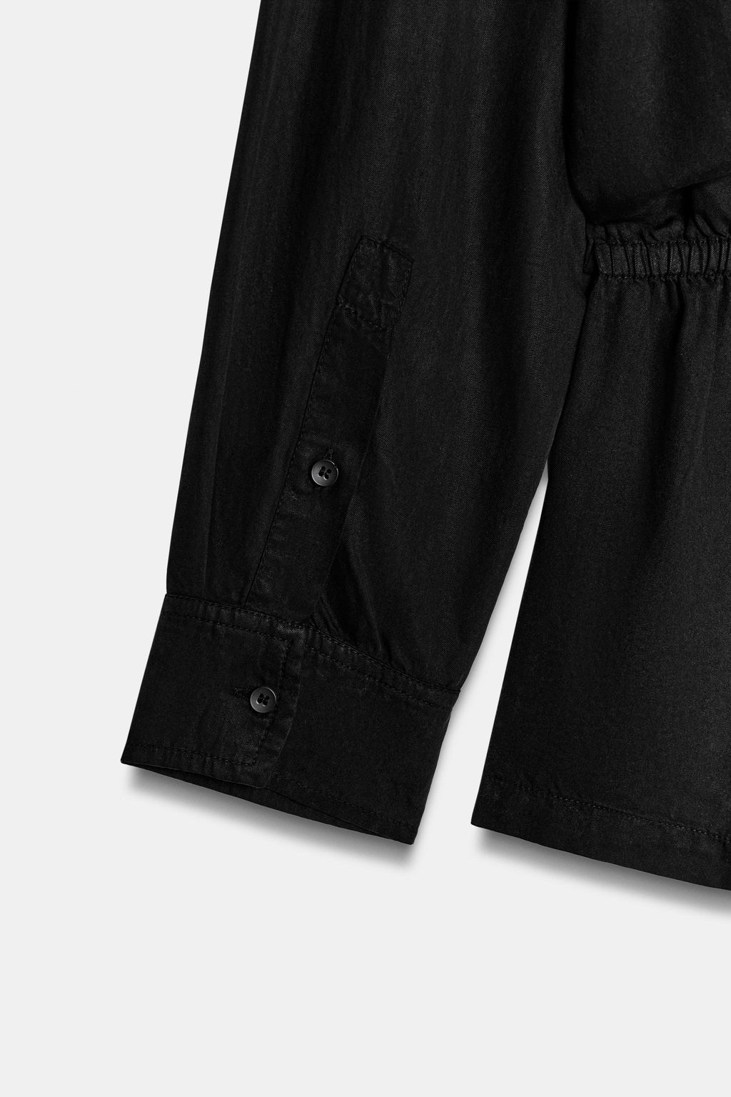 MONO CORTO LYOCELL / Negro - Zara фото 8