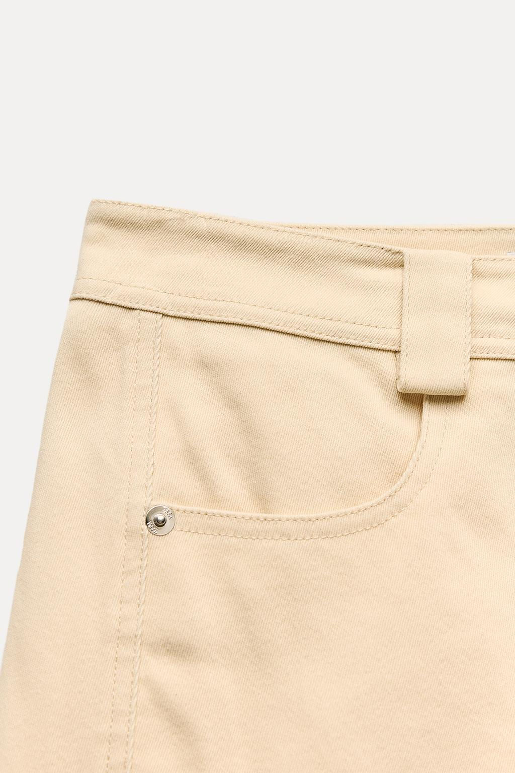 TROUSERS WITH FRONT STITCH DETAIL - Zara фото 6
